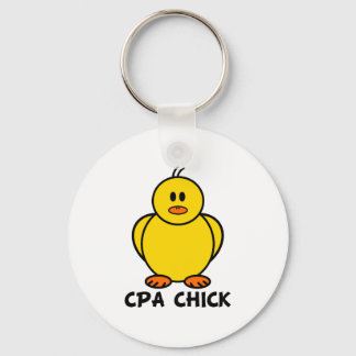 CPA Chick Key Ring