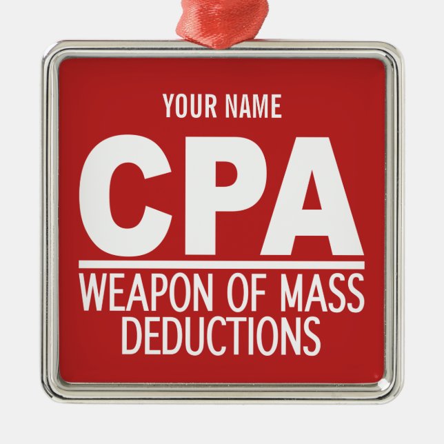 CPA custom colour ornament (Front)