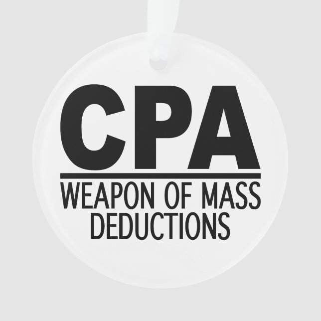 CPA custom colour ornament (Front)
