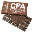 CPA custom name & colour chocolate box