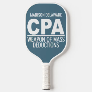 CPA custom name & colour Pickleball Paddle