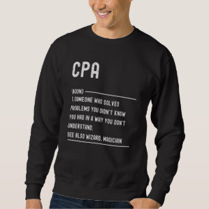 Cpa Definition Shirts Funny Job Title