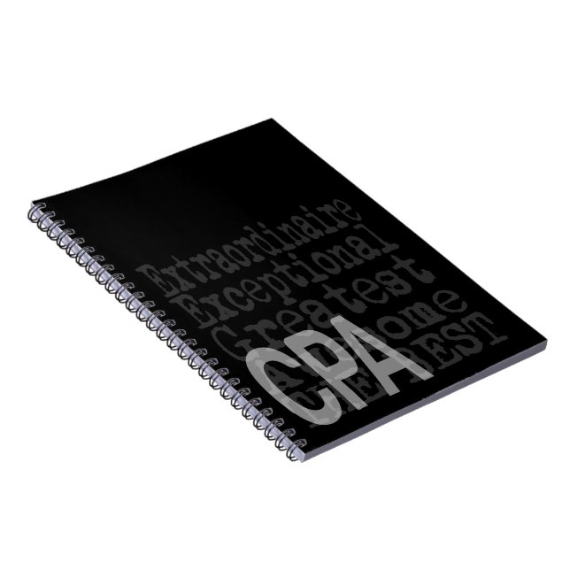 CPA Extraordinaire Notebook (Right Side)