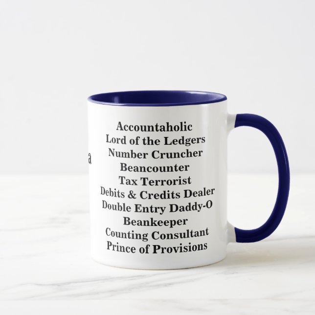 CPA Male aka Funny Names and Cruel Pseudonyms! Mug (Right)