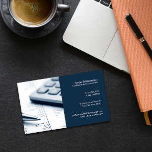 CPA Tax Accountant Professional Business Card