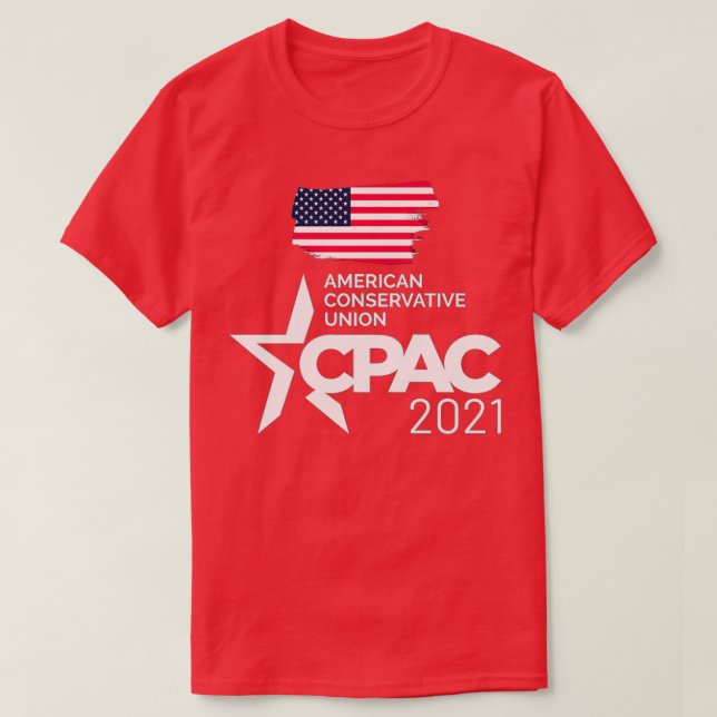 Cpac 2021  T-Shirt (Design Front)
