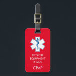 CPAP or Medical Alert Carry On Luggage Tag<br><div class="desc">I made this to put on my CPAP to make it easier to get it through TSA screenings. Maybe it will help someone else. Your mileage may vary. Some airlines still require that you call them ahead of time to get your medical equipment on board without a hassle, but having...</div>