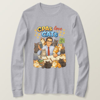 CPAs love Cats T-Shirt