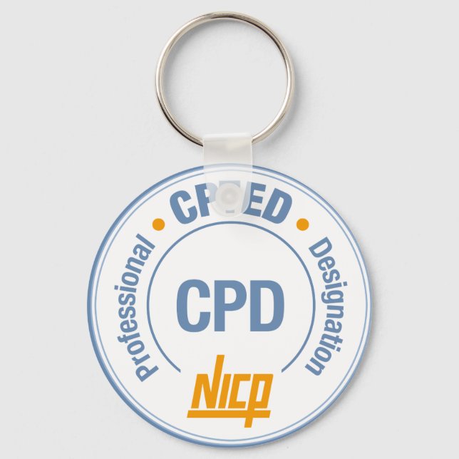 CPD Logo Keychain (Front)