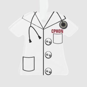 CPHON LAB COAT ORNAMENT CHRISTMAS (CUSTOMIZABLE)