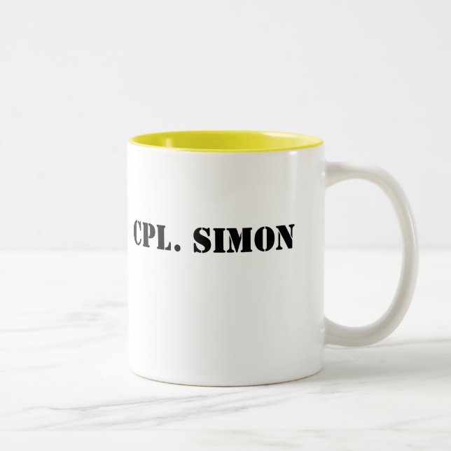 Cpl. Simon mug (Right)