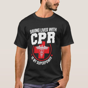 CPR Breathing Barrier Pocket Mask CPR Manikin CPR T-Shirt