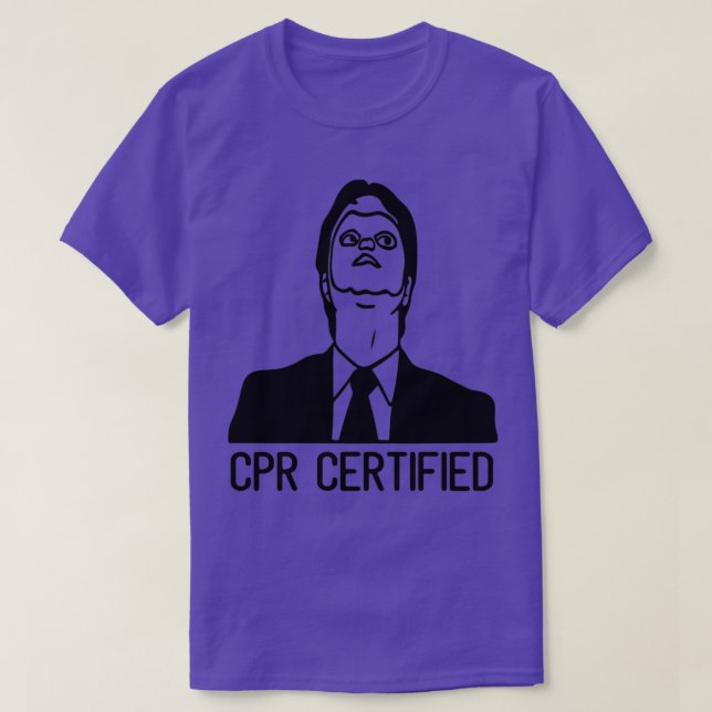 CPR Certified T-Shirt (Design Front)