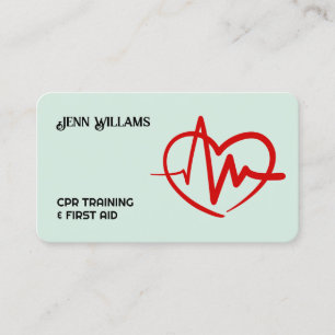 CPR Instructor Business Card