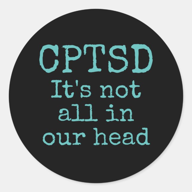 CPTSD sticker (Front)