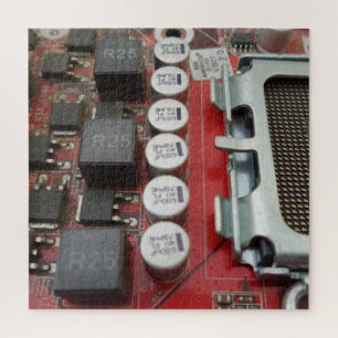 CPU Socket and Circuit Jigsaw Puzzle,676 pcs Puzzle