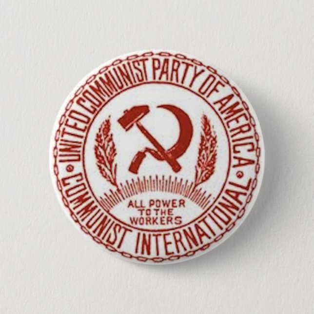 CPUSA Logo Button (Front)