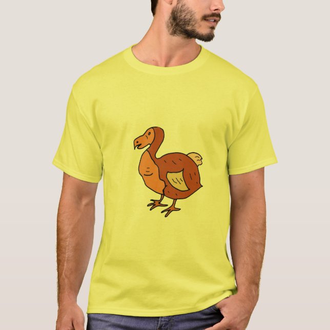 CQ- Funny Dodo Bird T-shirt (Front)
