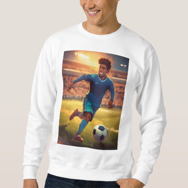  CR7 Essence: Dynamic Cristiano Ronaldo T-s Sweatshirt (Front)