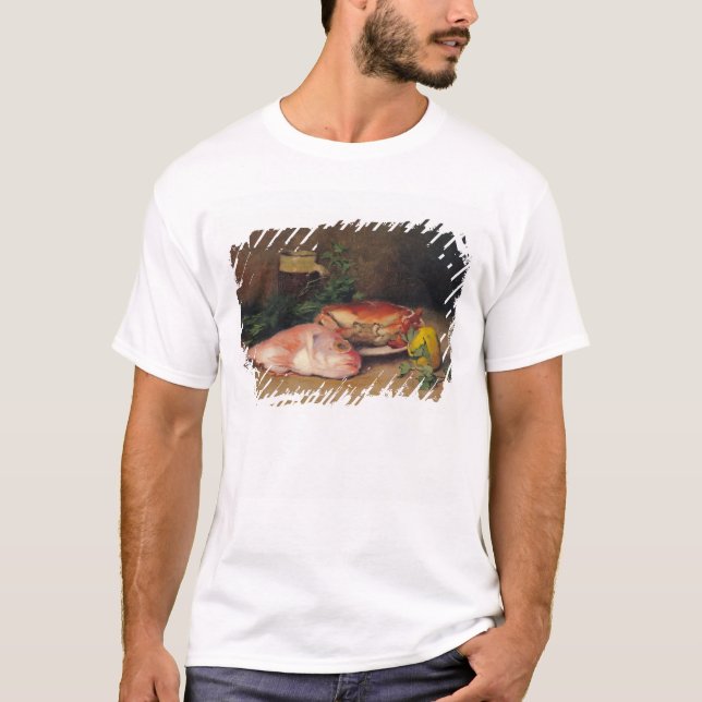 Crab and Red Mullet T-Shirt (Front)