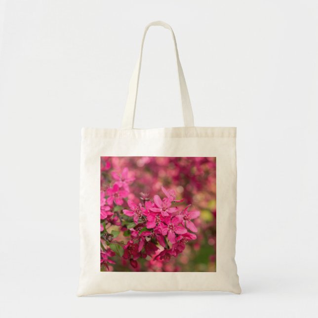 Crab Apple Blooms Tote Bag (Front)