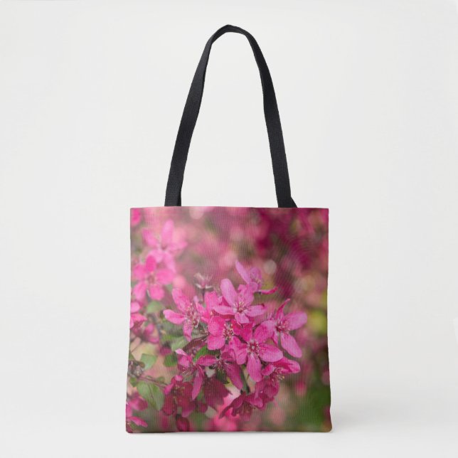 Crab Apple Blooms Tote Bag (Front)