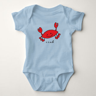 Crab Baby Bodysuit and One-Piece (with base)