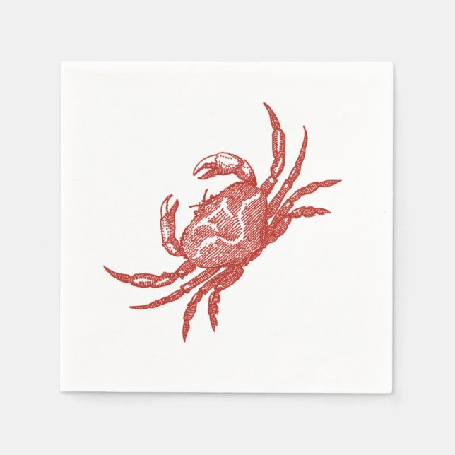 Crab Boil Napkin (Front)