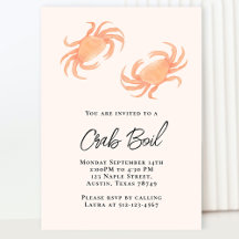 Crab Boil Party