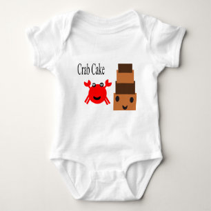 Crab Cake cuttie Baby Bodysuit