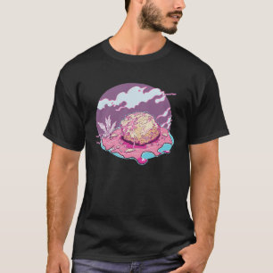 Crab Cakes Vaporwave Retrowave Aesthetic T-Shirt