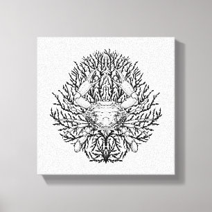 Crab Canvas Print