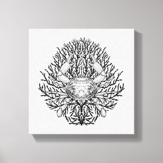 Crab Canvas Print (Front)