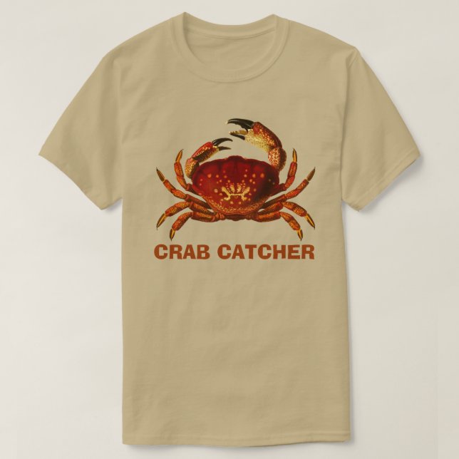 Crab Catcher T-Shirt (Design Front)