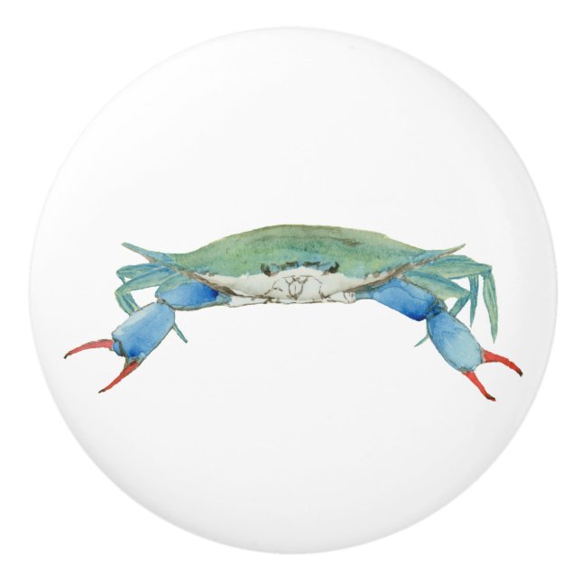 Crab Ceramic Knob (Front)