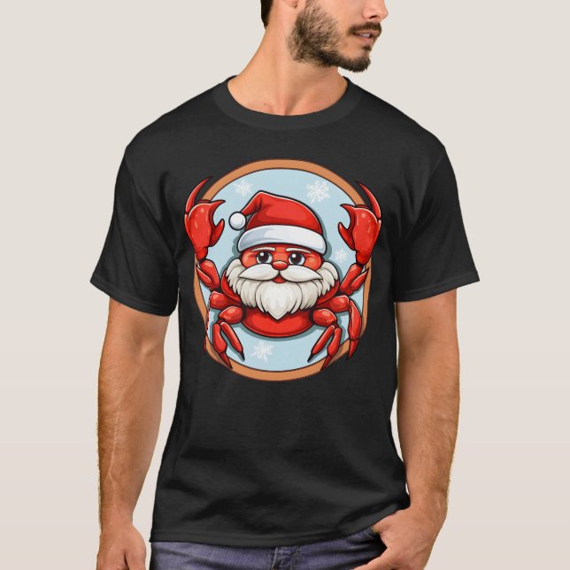 Crab Christmas boy T-Shirt (Front)