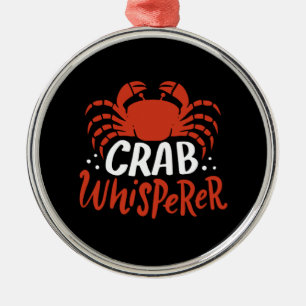 Crab - Crab Whisperer Metal Tree Decoration