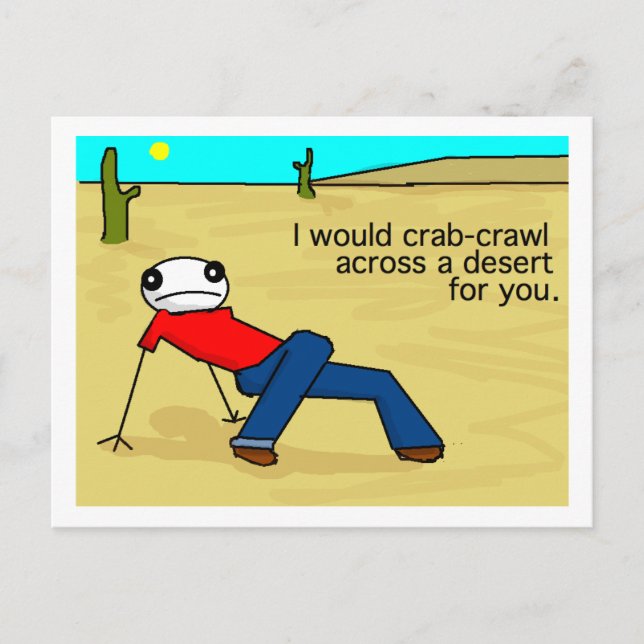 Crab Crawl Postcard (Front)