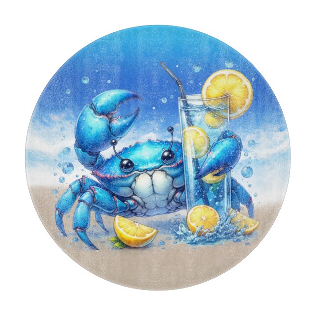 Crab Cutting Board (Front)