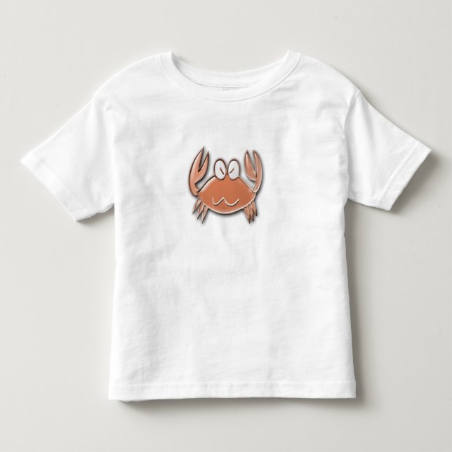 crab dance toddler T-Shirt (Front)
