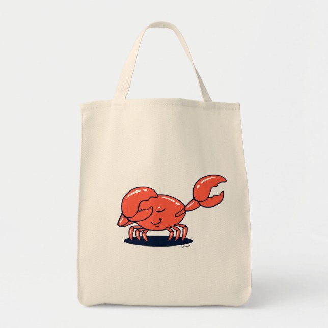 Crab Doing The Dab Tote Bag (Front)