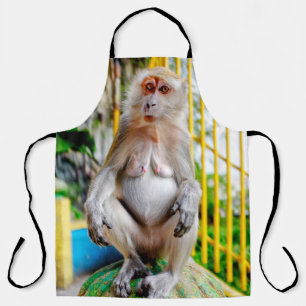 Crab-eating macaque apron