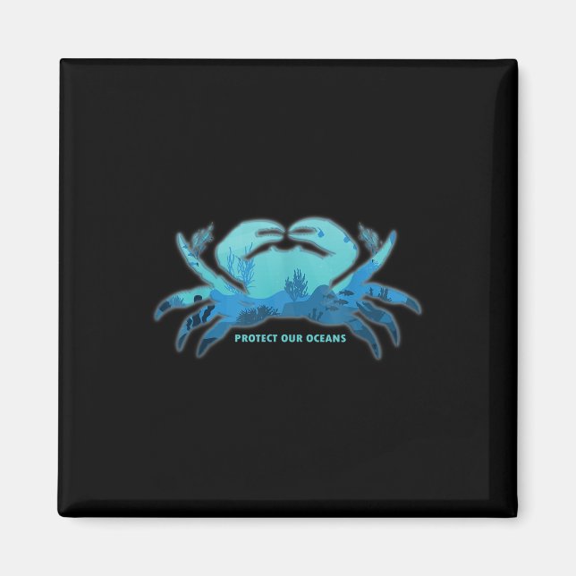 Crab Environmental Protection, Climate Protection, Magnet (Front)
