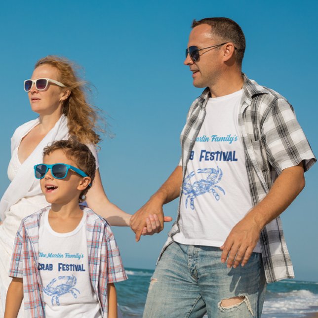 Crab  festival - personalised T-Shirt (Creator Uploaded)