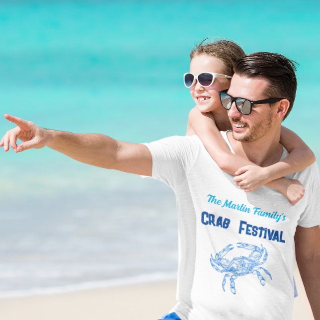 Crab  festival - personalised T-Shirt (Creator Uploaded)