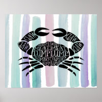 Crab fishmonger fisherman butcher meat cuts art