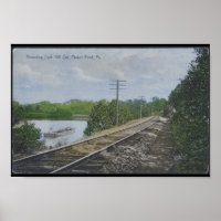 Crab Hill Cut Parker Ford PA Schuylkill River