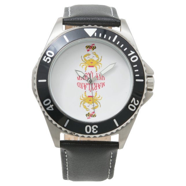 Crab in Maryland Watch (Front)