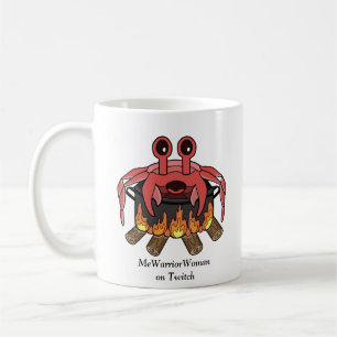 Crab in Pot,  MeWarriorWoman on Twitch Coffee Mug