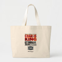 Crab is King Tote Bag